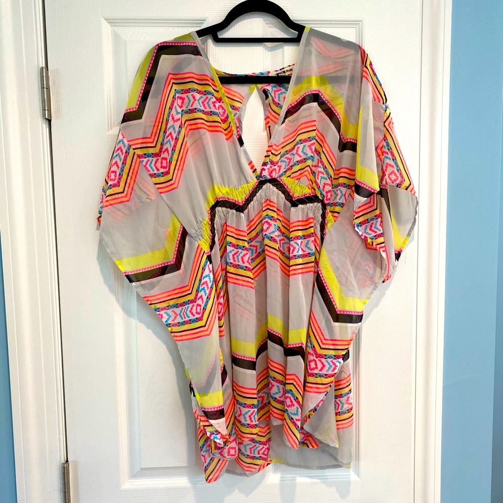 Miken tribal swim coverup